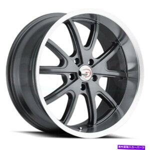 �z�C�[���@4�{�Z�b�g 18x8.5�r�W����143�g���N5x5/5x127 10�K�����^���z�C�[�������Z�b�g�i4�j83 18x8.5 Vision 143 Torque 5x5/5x127 10 Gunmetal Wheels Rims Set(4) 83�y���s�A���i�z