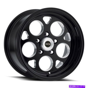 �z�C�[���@4�{�Z�b�g 15x8 Vision 561 Sport Mag 5x4.75/5x120.65 27 27�u���b�N�~�����O�z�C�[�������Z�b�g�i4�j83�B 15x8 Vision 561 Sport Mag 5x4.75/5x120.65 27 Black Milled Wheels Rims Set(4) 83.�y���s�A���i�z