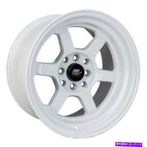 �z�C�[���@4�{�Z�b�g 16x8 MST�^�C���U��5x114.3 20�z���C�g�z�C�[�������Z�b�g�i4�j73.1 16x8 MST Time Attack 5x114.3 20 White Wheels Rims Set(4) 73.1�y���s�A���i�z