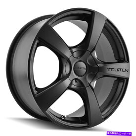 ホイール　4本セット 18x8 Touren 3190 TR9 5x112/5x120 40マットブラックホイールリムセット（4）74.1 18x8 Touren 3190 TR9 5x112/5x120 40 Matte Black Wheels Rims Set(4) 74.1