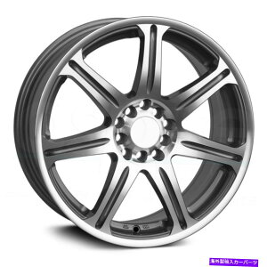 �z�C�[���@4�{�Z�b�g 15x6.5 xxr 533 5x100/5x114.3 35��@�B���H�z�C�[�������Z�b�g�i4�j73.1 15x6.5 XXR 533 5x100/5x114.3 35 Silver Machined Wheels Rims Set(4) 73.1�y���s�A���i�z