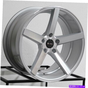 �z�C�[���@4�{�Z�b�g 18x8.5/18x9.5 VORS TR5 5x120 35/35�V���o�[�z�C�[�������Z�b�g�i4�j73.1 18x8.5/18x9.5 Vors TR5 5x120 35/35 Silver Wheels Rims Set(4) 73.1�y���s�A���i�z