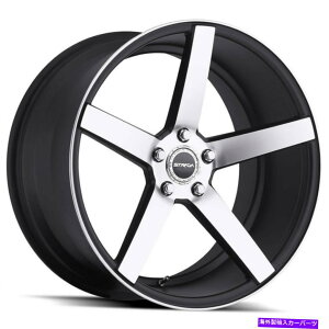 zC[@4{Zbg 20x8.5 Strada S35 Perfetto 5x100 15ubN}VzC[Zbgi4j72.6 20x8.5 Strada S35 Perfetto 5x100 15 Black Machine Wheels Rims Set(4) 72.6