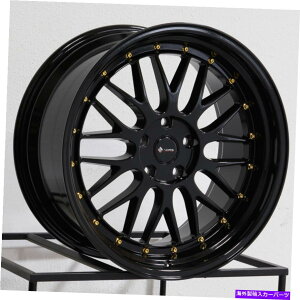 �z�C�[���@4�{�Z�b�g 18x9 VORS VR8 5X108 35 GLOSS BLACK WHEELS RIMS�Z�b�g�i4�j73.1 18x9 Vors VR8 5x108 35 Gloss Black Wheels Rims Set(4) 73.1�y���s�A���i�z