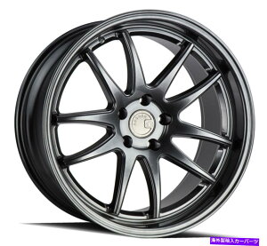 �z�C�[���@4�{�Z�b�g 18x9.5 aodhan ds02 ds2 5x114.3 30�n�C�p�[�u���b�N�z�C�[�������Z�b�g�i4�j73.1 18x9.5 Aodhan DS02 DS2 5x114.3 30 Hyper Black Wheels Rims Set(4) 73.1�y���s�A���i�z