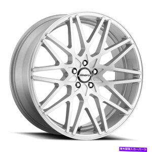 �z�C�[���@4�{�Z�b�g 18x8�V�t�gH32�t�H�[�~����5x114.3 35�V���o�[�}�V���z�C�[�������Z�b�g�i4�j73.1 18x8 Shift H32 Formula 5x114.3 35 Silver Machine Wheels Rims Set(4) 73.1�y���s�A���i�z
