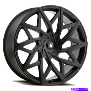 �z�C�[���@4�{�Z�b�g 18x8 mazzi 372�r�b�O�C�[�W�[5x110/5x115 35�}�b�g�u���b�N�z�C�[�������Z�b�g�i4�j72.6 18x8 Mazzi 372 Big Easy 5x110/5x115 35 Matte Black Wheels Rims Set(4) 72.6�y���s�A���i�z