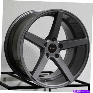 �z�C�[���@4�{�Z�b�g 18x9.5 VORS TR5 5x108 35�K�����^���z�C�[�������Z�b�g�i4�j73.1 18x9.5 Vors TR5 5x108 35 Gun Metal Wheels Rims Set(4) 73.1