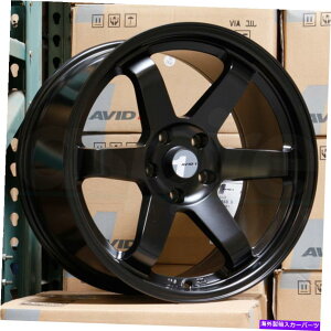 zC[@4{Zbg 18x10.5 avid1 av06JX^5x112 22}bgubNzC[Zbgi4j73.1 18x10.5 AVID1 AV06 Custom 5x112 22 Matte Black Wheels Rims Set(4) 73.1
