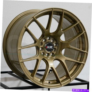 �z�C�[���@4�{�Z�b�g 18x8.75 xxr 530 5x100/5x114.3 33�S�[���h�z�C�[�������Z�b�g�i4�j73.1 18x8.75 XXR 530 5x100/5x114.3 33 Gold Wheels Rims Set(4) 73.1�y���s�A���i�z