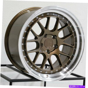 �z�C�[���@4�{�Z�b�g 18x9.5 aodhan ds06 ds6 custom 5x112 30�u�����Y�z�C�[�������Z�b�g�i4�j73.1 18x9.5 Aodhan DS06 DS6 Custom 5x112 30 Bronze Wheels Rims Set(4) 73.1�y���s�A���i�z