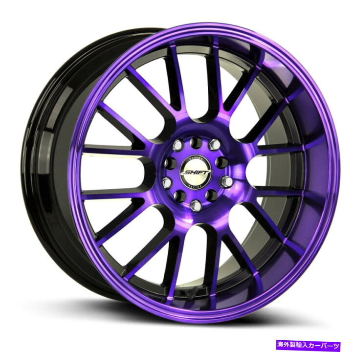 楽天市場】ホイール 4本セット 18x8.5シフトH28クランク5x120 30 