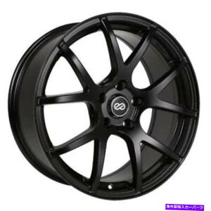 �z�C�[���@4�{�Z�b�g 17x7.5 Enkei M52 4x100 42�u���b�N�y�C���g�z�C�[�������Z�b�g�i4�j 17x7.5 Enkei M52 4x100 42 Black Paint Wheels Rims Set(4)�y���s�A���i�z