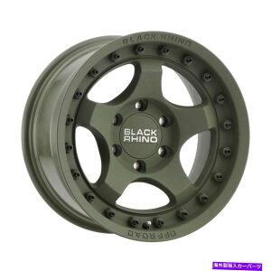 zC[@4{Zbg 16x8ubNTCo^5x5/5x127 -10O[zC[Zbgi4j71.6 16x8 Black Rhino Bantam 5x5/5x127 -10 Green Wheels Rims Set(4) 71.6