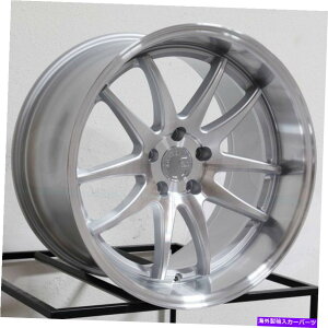 zC[@4{Zbg 18x10.5 aodhan ds02 ds2JX^5x120 22Vo[@BHzC[Zbgi4j73.1 18x10.5 Aodhan DS02 DS2 Custom 5x120 22 Silver Machined Wheels Rims Set(4) 73.1