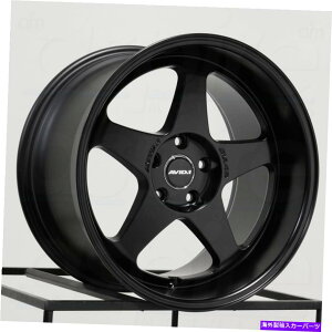 zC[@4{Zbg 18x8.5 avid1 av42JX^5x112 35}bgubNzC[Zbgi4j73.1 18x8.5 AVID1 AV42 Custom 5x112 35 Matte Black Wheels Rims Set(4) 73.1