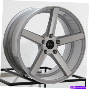 �z�C�[���@4�{�Z�b�g 18x8.5 VORS TR5 5x114.3 35�V���o�[�z�C�[�������Z�b�g�i4�j73.1 18x8.5 Vors TR5 5x114.3 35 Silver Wheels Rims Set(4) 73.1�y���s�A���i�z