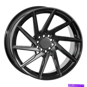 �z�C�[���@4�{�Z�b�g 18x8.5 F1R F29 5x112/5x114.3 45�_�u���u���b�N�z�C�[�������Z�b�g�i4�j 18x8.5 F1R F29 5x112/5x114.3 45 Double Black Wheels Rims Set(4)�y���s�A���i�z