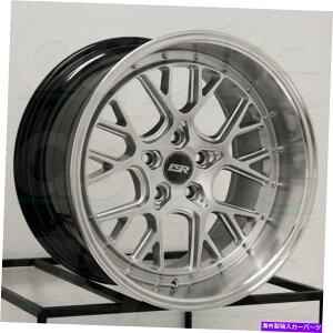 zC[@4{Zbg 18x9.5 ESR CS11JX^5x120 22nCp[Vo[zC[Zbgi4j72.6 18x9.5 ESR CS11 Custom 5x120 22 Hyper Silver Wheels Rims Set(4) 72.6