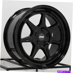 �z�C�[���@4�{�Z�b�g 19x9 ESR CR7 5x114.3 20�u���b�N�z�C�[�������Z�b�g�i4�j72.56 19x9 ESR CR7 5x114.3 20 Black Wheels Rims Set(4) 72.56�y���s�A���i�z