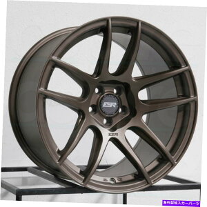 �z�C�[���@4�{�Z�b�g 18x10.5 ESR CS08 CS8 5x114.3 22�u�����Y�z�C�[�������Z�b�g�i4�j72.56 18x10.5 ESR CS08 CS8 5x114.3 22 Bronze Wheels Rims Set(4) 72.56�y���s�A���i�z