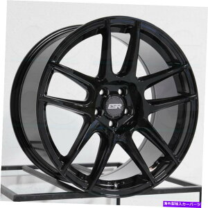 �z�C�[���@4�{�Z�b�g 18x8.5 ESR CS08 CS8 5x114.3 30�u���b�N�z�C�[�������Z�b�g�i4�j72.56 18x8.5 ESR CS08 CS8 5x114.3 30 Black Wheels Rims Set(4) 72.56�y���s�A���i�z