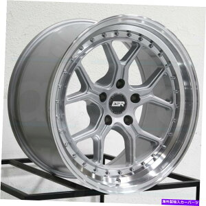 �z�C�[���@4�{�Z�b�g 19x8.5 ESR CS02 CS2 5x120 30�n�C�p�[�V���o�[�z�C�[�������Z�b�g�i4�j72.56���� 19x8.5 ESR CS02 CS2 5x120 30 Hyper Silver Wheels Rims Set(4) 72.56 Alloy�y���s�A���i�z
