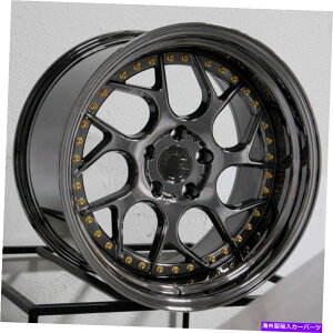 zC[@4{Zbg 18x9.5 aodhan ds01 ds1 custom 5x112 30ubNoL[zC[Zbgi4j73.1 18x9.5 Aodhan DS01 DS1 Custom 5x112 30 Black Vacuum Wheels Rims Set(4) 73.1