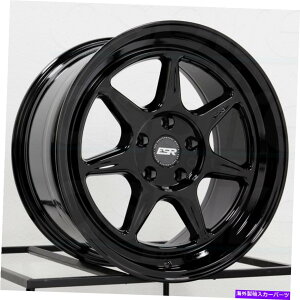 �z�C�[���@4�{�Z�b�g 19x10 ESR CR7 5x114.3 35�u���b�N�z�C�[�������Z�b�g�i4�j72.56 19x10 ESR CR7 5x114.3 35 Black Wheels Rims Set(4) 72.56�y���s�A���i�z