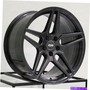 �z�C�[���@4�{�Z�b�g 18x9.5 ESR RF15 5x114.3 35�K�����^���O���t�@�C�g�z�C�[�������Z�b�g�i4�j73.1 18x9.5 ESR RF15 5x114.3 35 Gun Metal Graphite Wheels Rims Set(4) 73.1�y���s�A���i�z