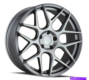 �z�C�[���@4�{�Z�b�g 19x8.5/19x9.5 aodhan aff2 5x120 35/35�}�b�g�O���[�z�C�[�������Z�b�g�i4�j72.6���� 19x8.5/19x9.5 Aodhan AFF2 5x120 35/35 Matte Gray Wheels Rims Set(4) 72.6 Alloy�y���s�A���i�z