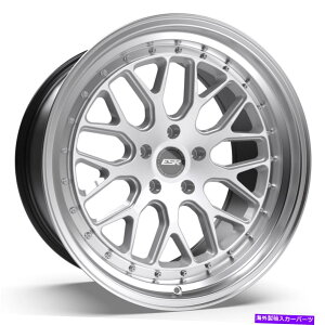 �z�C�[���@4�{�Z�b�g 18x10.5 ESR CS01 CS1 5x114.3 22�n�C�p�[�V���o�[�z�C�[�������Z�b�g�i4�j73.1 18x10.5 ESR CS01 CS1 5x114.3 22 Hyper Silver Wheels Rims Set(4) 73.1�y���s�A���i�z