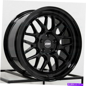 �z�C�[���@4�{�Z�b�g 18x8.5 ESR CR1�J�X�^��5x112 30�u���b�N�z�C�[�������Z�b�g�i4�j72.56 18x8.5 ESR CR1 Custom 5x112 30 Black Wheels Rims Set(4) 72.56�y���s�A���i�z