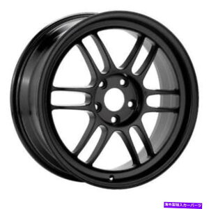 ホイール 4本セット 16x8 enkei rpf1 4x100 38ブラックペイントホイールリムセット(4) 16x8 Enkei RPF1 4X100 38 Black Paint Wheels Rims Set(4)