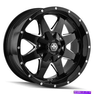 zC[@4{Zbg 18x9Cw8040^N8x6.5/8x170 -12ubN~OzC[Zbgi4j130.8 18x9 Mayhem 8040 Tank 8x6.5/8x170 -12 Black Milled Wheels Rims Set(4) 130.8