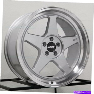 zC[@4{Zbg 18x8.5/18x9.5 ESR CR5JX^5x112 30/35nCp[Vo[zC[Zbgi4j72.56 18x8.5/18x9.5 ESR CR5 Custom 5x112 30/35 Hyper Silver Wheels Rims Set(4) 72.56