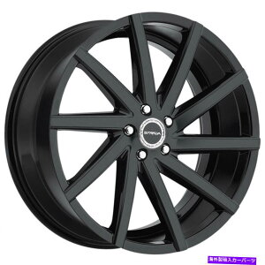 �z�C�[���@4�{�Z�b�g 22x9 Strada S41�Z�K6x5.5/6x139.7 24�u���b�N�z�C�[�������Z�b�g�i4�j87.1 22x9 Strada S41 Sega 6x5.5/6x139.7 24 Black Wheels Rims Set(4) 87.1�y���s�A���i�z