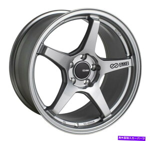 �z�C�[���@4�{�Z�b�g 18x8.5 enkei TS-5 5x114.3 38�n�C�p�[�O���[�z�C�[�������Z�b�g�i4�j 18x8.5 Enkei TS-5 5x114.3 38 Hyper Grey Wheels Rims Set(4)�y���s�A���i�z