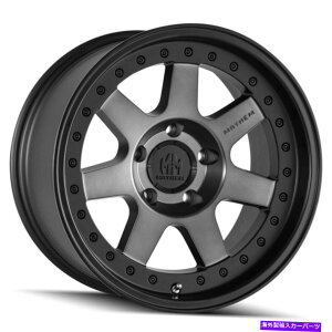 �z�C�[���@4�{�Z�b�g 17x9 Mayhem 8300 Prodigy 5x5/5x127 -6�u���b�N�e�B���g�z�C�[�������Z�b�g�i4�j78.1 17x9 Mayhem 8300 Prodigy 5x5/5x127 -6 Black Tint Wheels Rims Set(4) 78.1�y���s�A���i�z