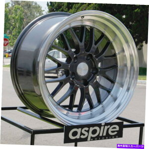 zC[@4{Zbg 18x9.5 ESR SR05 SR5JX^5x112 22K^zC[Zbgi4j73.1 18x9.5 ESR SR05 SR5 Custom 5x112 22 Gun Metal Wheels Rims Set(4) 73.1