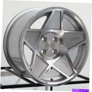 ホイール 4本セット 17x8 3SDM 0.05 4x100 35シルバーホイールリムセット(4)73.1 17x8 3SDM 0.05 4x100 35 Silver Wheels Rims Set(4) 73.1