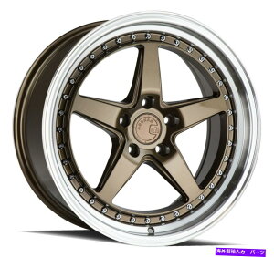 zC[@4{Zbg 19x9.5 aodhan ds05 ds5 custom 5x120 15uYzC[Zbgi4j73 19x9.5 Aodhan DS05 DS5 Custom 5x120 15 Bronze Wheels Rims Set(4) 73