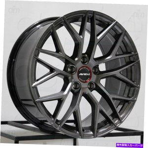 zC[@4{Zbg 18x8.5 avid1 sl03JX^5x120 35nCp[ubNzC[Zbgi4j73.1 18x8.5 AVID1 SL03 Custom 5x120 35 Hyper Black Wheels Rims Set(4) 73.1