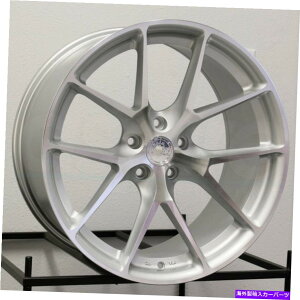 zC[@4{Zbg 18x8.5 aodhan aff7JX^5x112 35Vo[@BHzC[Zbgi4j73.1 18x8.5 Aodhan AFF7 Custom 5x112 35 Silver Machined Wheels Rims Set(4) 73.1 Alloy
