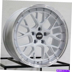 zC[@4{Zbg 18x8.5 ESR CS11JX^5x112 30zCgzC[Zbgi4j72.6 18x8.5 ESR CS11 Custom 5x112 30 White Wheels Rims Set(4) 72.6