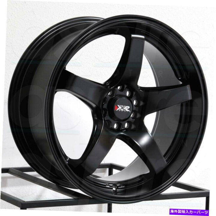 楽天市場】ホイール 4本セット xxr 555 18x8.5 5x100/5x114.3 25 
