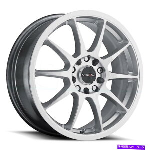 zC[@4{Zbg rW425xC17x7 5x100/5x114.3 38nCp[Vo[zC[i4j73.1 17 "C` Vision 425 Bane 17x7 5x100/5x114.3 38 Hyper Silver Wheels(4) 73.1 17" inch Rims