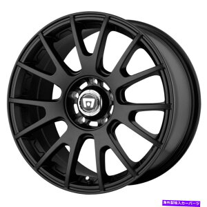 �z�C�[���@4�{�Z�b�g motegi mr118 ms7 18x8 5x112 45�}�b�g�u���b�N�z�C�[���i4�j72.56 18�C���`�����V���� Motegi MR118 MS7 18x8 5x112 45 Matte Black Wheels(4) 72.56 18 inch Rims New�y���s�A���i�z