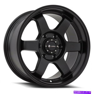 �z�C�[���@4�{�Z�b�g VORS VE37�t�B�b�g�^�R�}4runner FJ�N���[�U�[17x8.5 6x139.7 0�}�b�g�u���b�N�z�C�[�� Vors VE37 fit Tacoma 4Runner FJ Cruiser 17x8.5 6x5.5/6x139.7 0 Matte Black Wheel