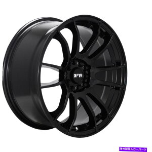 �z�C�[���@4�{�Z�b�g F1R F107 17x8 5x100/5x114.3 35�O���X�u���b�N�z�C�[���i4�j17�C���`���� F1R F107 17x8 5x100/5x114.3 35 Gloss Black Wheels(4) 17 inch Rims�y���s�A���i�z